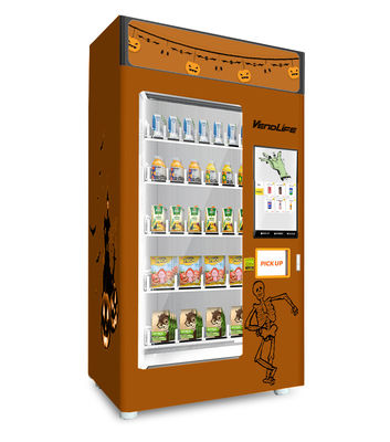 Flexible Shelf Touch Screen Elevator Vending Machine For Vegetables