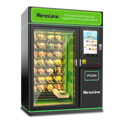 Multifunction Fruit And Vegetable Vending Machines 1800W 